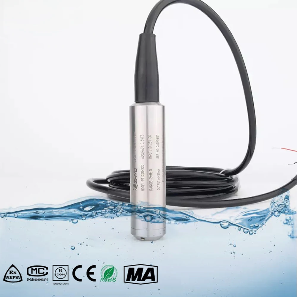 IP68 погружения скважины бурение скважин на воду труба бак датчик уровня приборы для измерения уровня