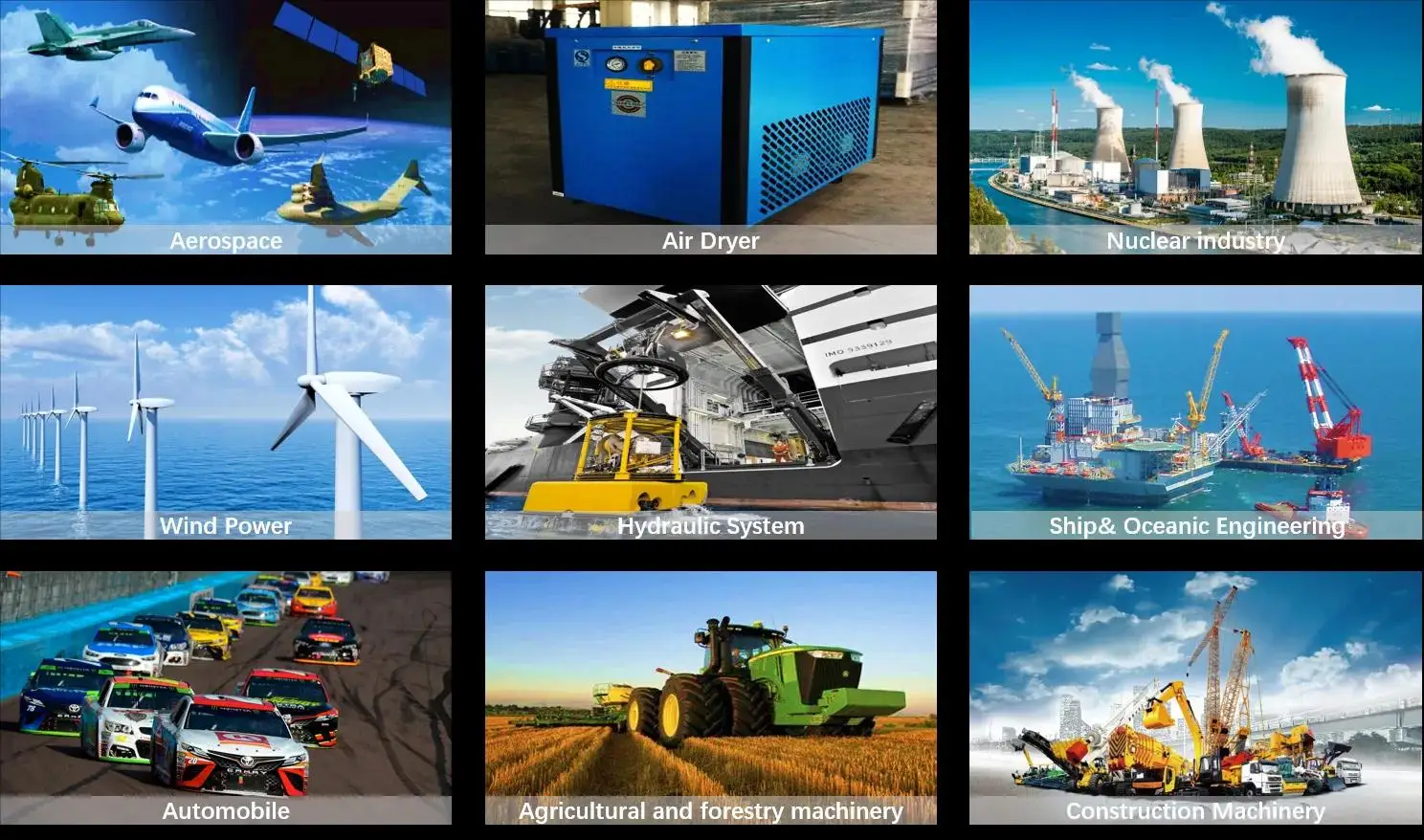 High-quality Copper Fin Aftercooler Oil Cooler Air Compressor Intercooler