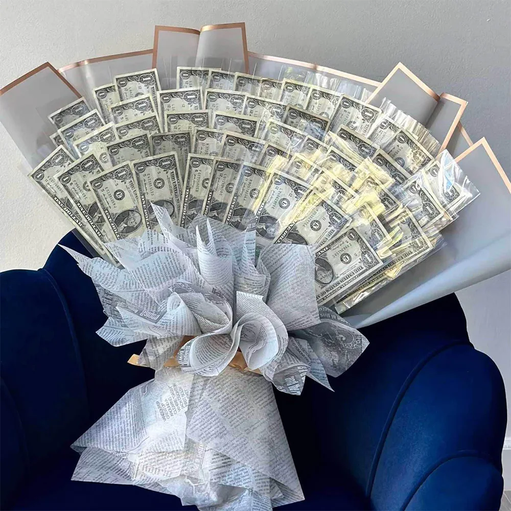 Youlun Accept Custom 100PCS Bundle Pack High Quality Realistic US Dollars Cash USD Folding Paper Party Play Paper Prop Money