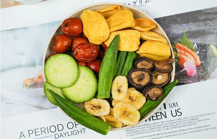 150gram vacuum fried  crispy vegetable chips snacks dried vegetables snack