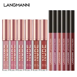 12Pcs Matte Liquid Lipstick + Lip Liner Pens Set Makeup Kits Nude Lip Stain Waterproof Long Wear Lip Gloss Make up Gift Set