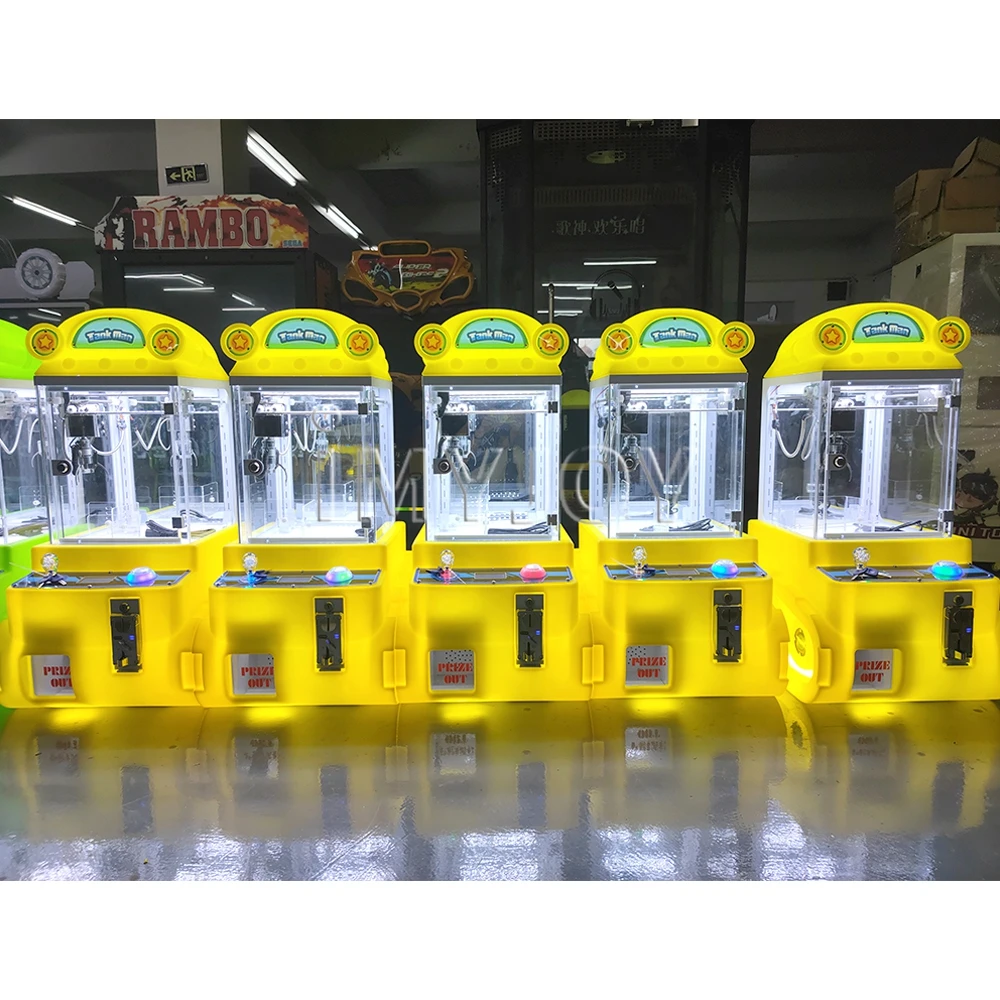 2023 Japanese commercial wholesale custom cheap mini coin operated arcade crane plush toy machine vending claw machine