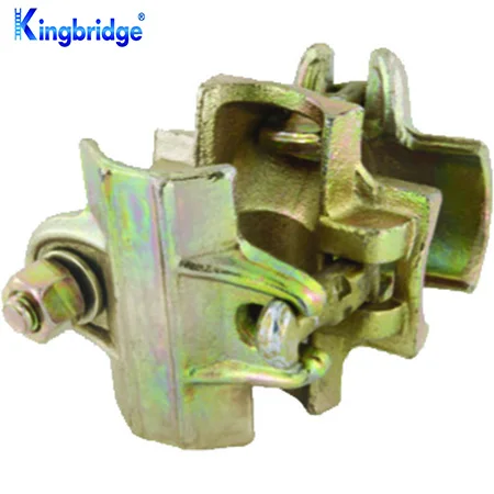 Italian type forged double coupler galvanized