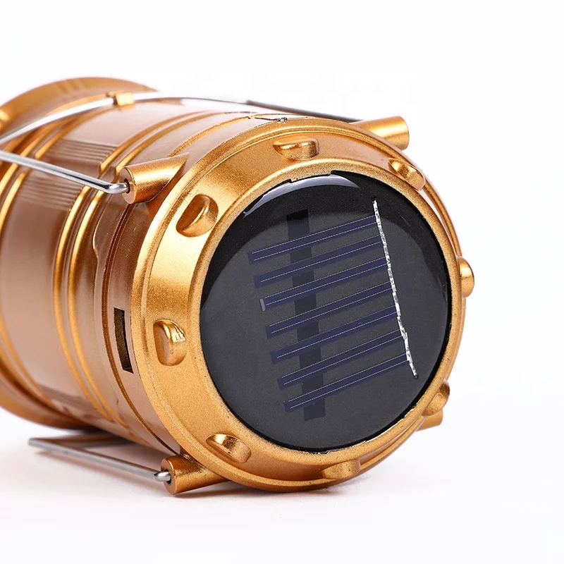 SmallOrders G0201120 USB Horse Tent light Multi-functional portable emergency light camping Solar flashlight