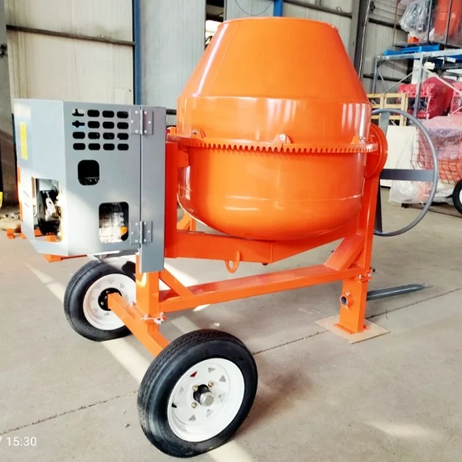 Factory 300L Diesel Mobile Portable Concrete Cement Mixer Machine Price