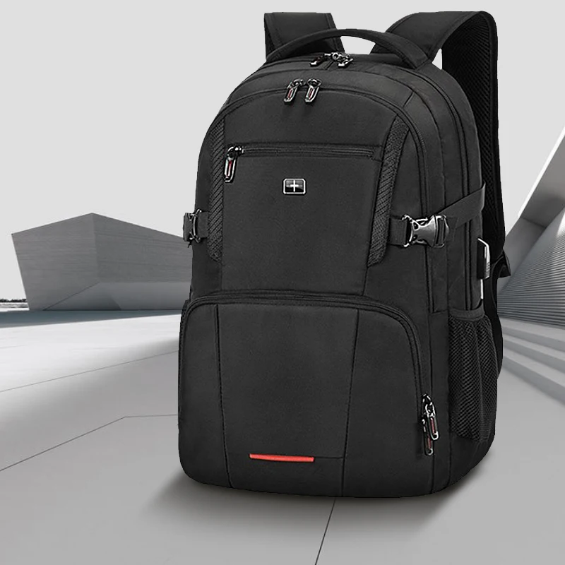 
SWICKY Wholesale Mochila con cargador Zaino Pc Anti Theft 15.6 Inch Backpack with USB backpack for men School bag bag 