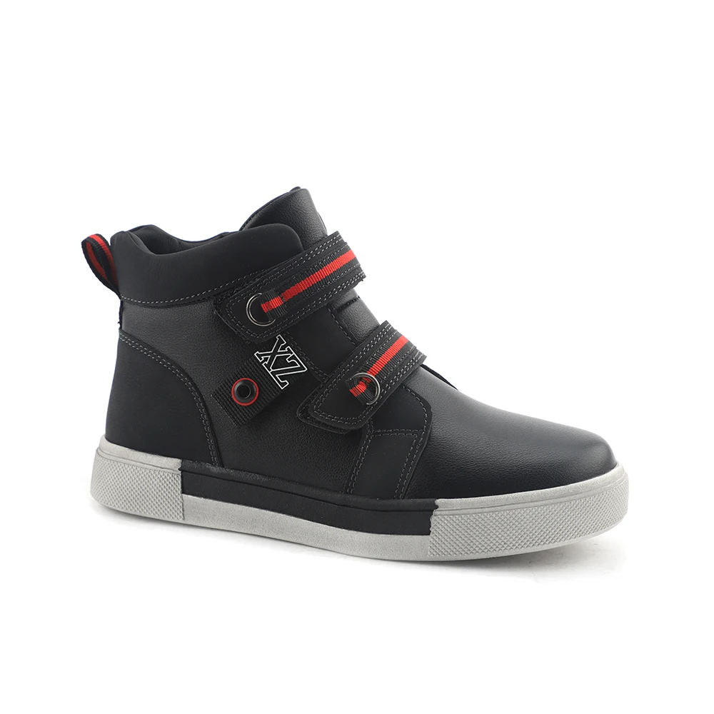 
Comfortable warmful high neck boys leather sport boots from china 