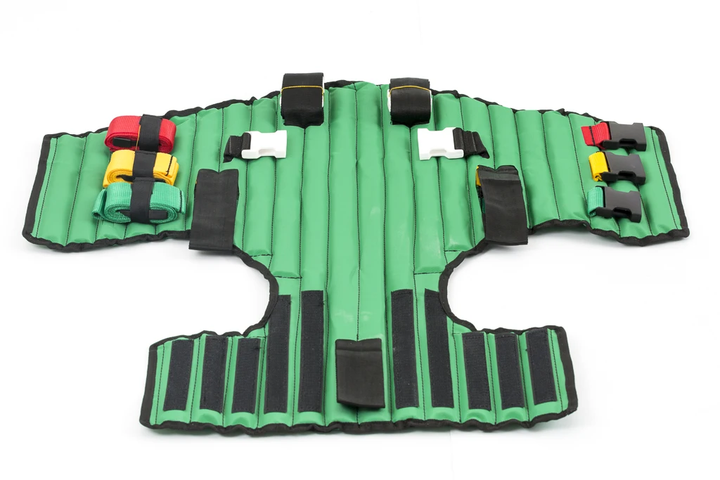 
Emergency Splint First Aid Extrication Device Body Split Set Thoracic dorsal plywood stretcher 