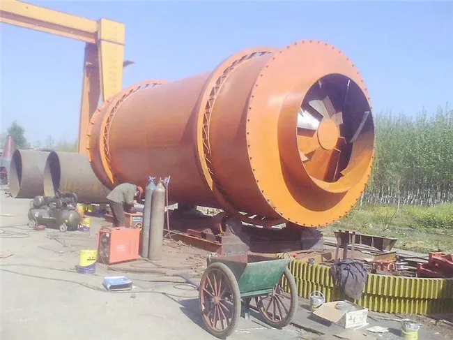 Wood Chips Rotary Drum Dryer Sawdust Rotary Dryer 2-5/h Three Pass Drum Dryer For Sale