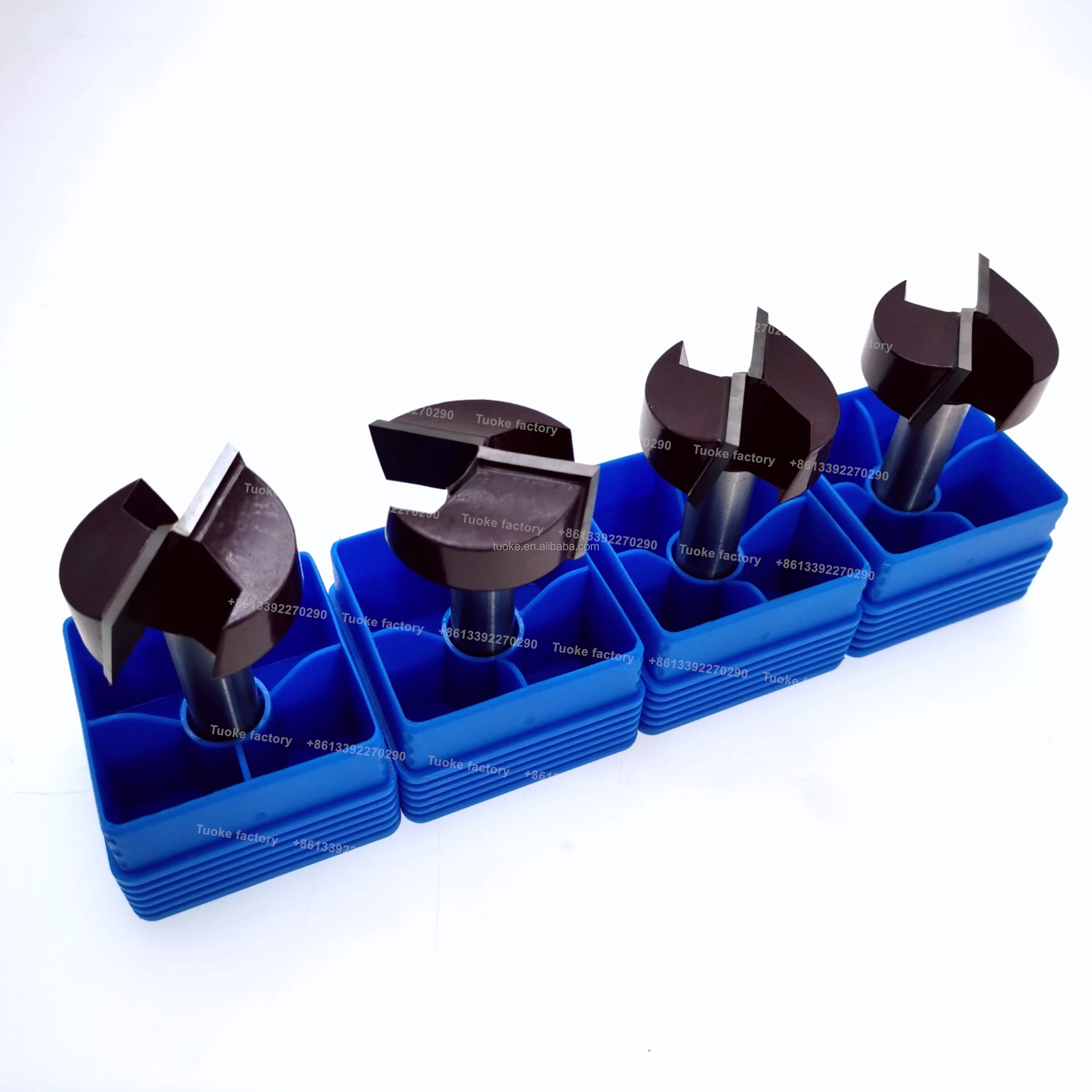 TUOKE woodworking cutter tools drill bits shank 1/4 cemented carbide for cutter wood stair tread bit