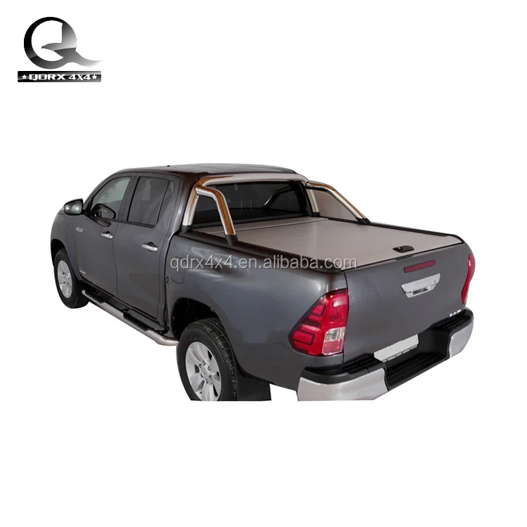 Retractable Pick Up Tonneau Cover For Toyota Hilux Revo double cab