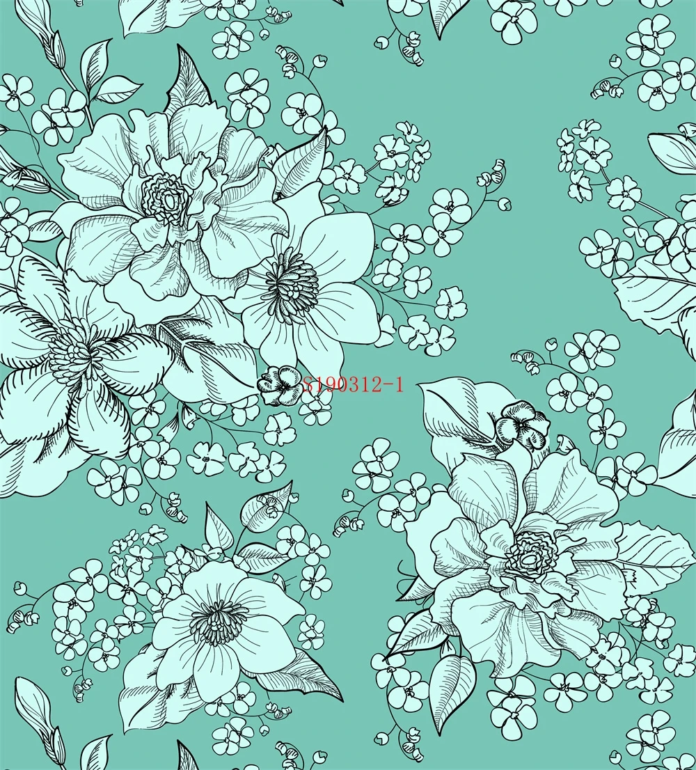 polyester 75 soft smooth  thin crepe pearl chiffon customized digital thin transparent printing for lady dress scarf fabric