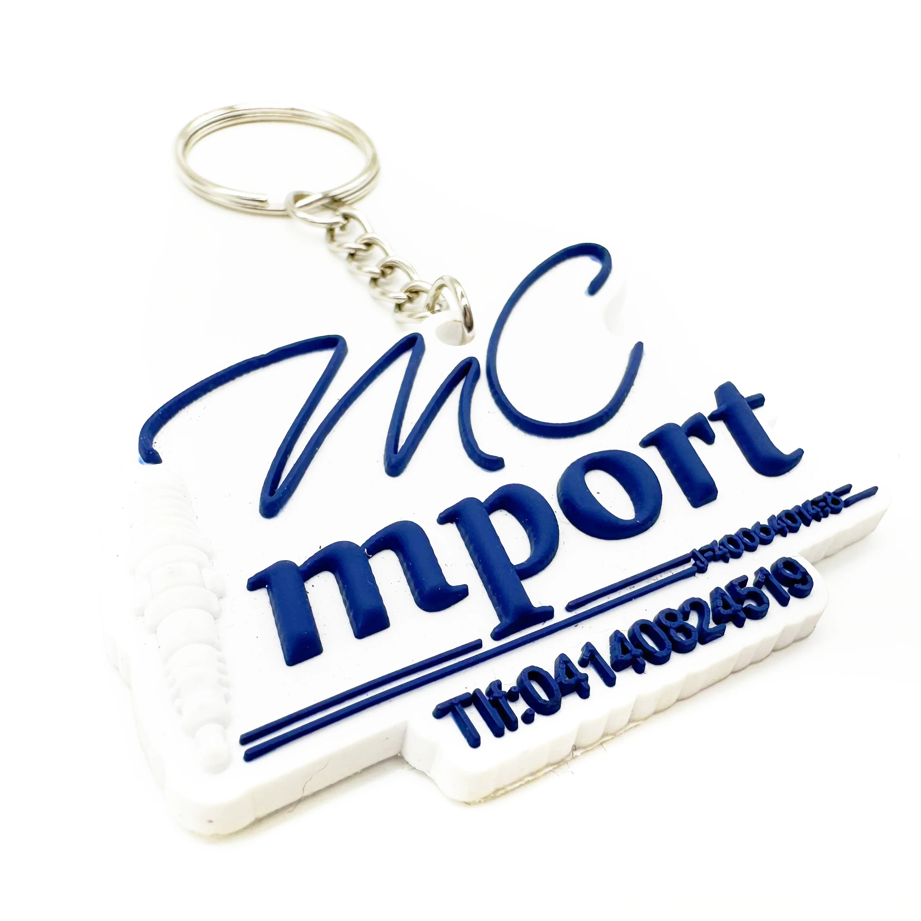 Custom Soft Rubber KeyChain Car Logo Keychain 3D Customized Key Chain Accessories Promotional Keychains & Carabiners