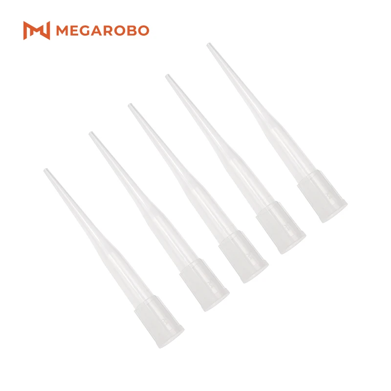 Megarobo 50uL 250uL 1000uL 1250uL одноразовый лабораторный микропластиковый фильтр пипетки наконечники