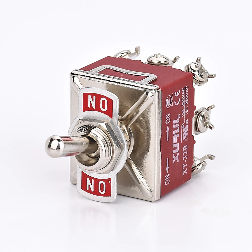 Тумблер с тройным полюсом, 15 А, 125 В