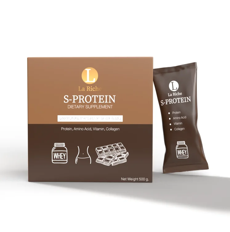 Whey Protein Powder 100% Standard For Outdoor Fitness Whey Protein Diet Meal Replacement in 12 Pack