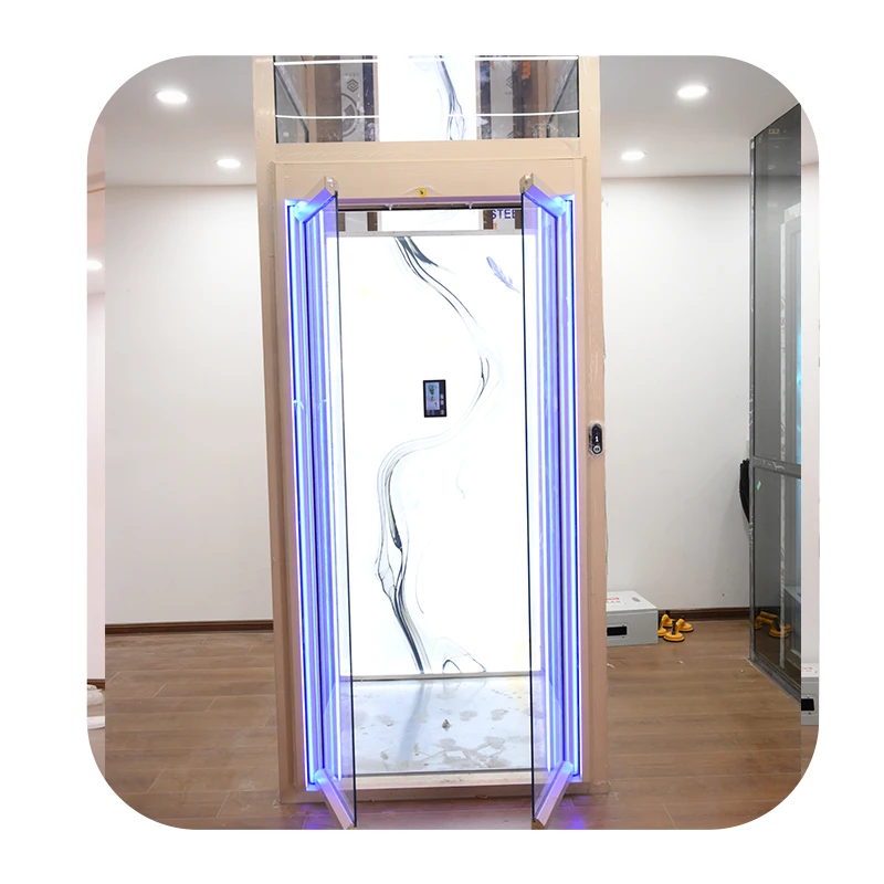 Villa Elevator Stainless Steel Home Lift House Villa Lift Passenger Home Elevator