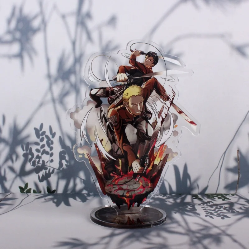 Exquisite action Figure pendant Attack on Titan Mikasa Ackerman anime Acrylic standees