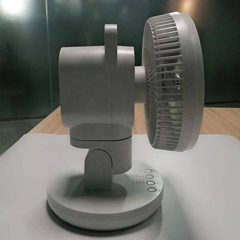 
LED Pedestal Electric Stand Designer Fans 12 Volt Domestic Cooler Personal Fan 