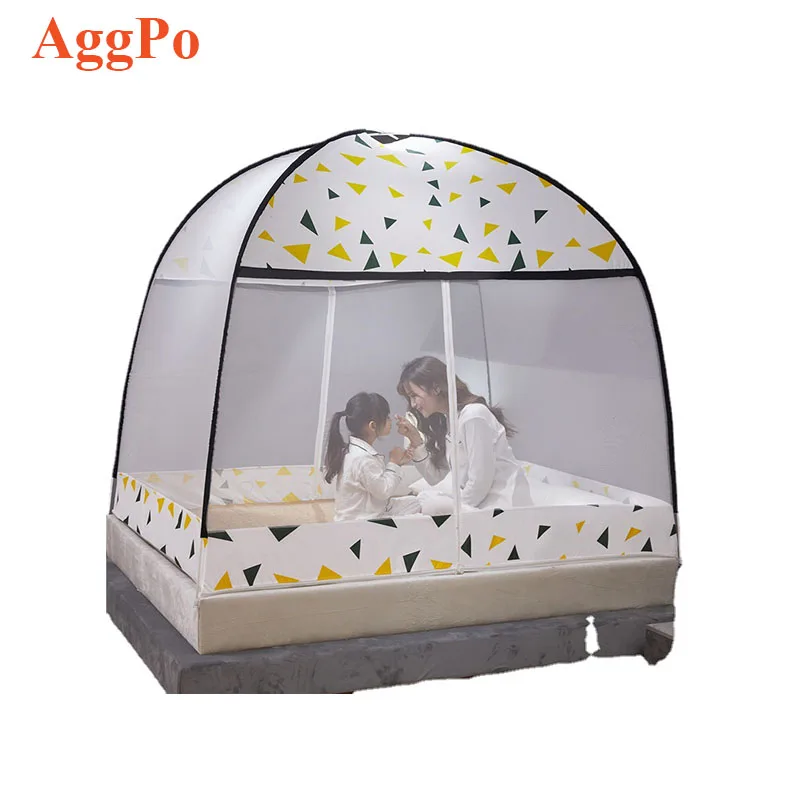 Складная москитная сетка для палатки, навесные шторы для кроватей-всплывающая москитная сетка-переносная Москитная сетка для детей и взрослых