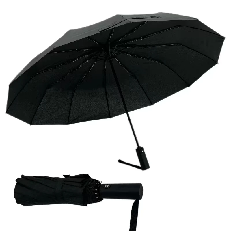 3 fold Ultra Light Carbon Umbrella customized with logo and full patter windproof and rain sun umbrella promotion umbrella