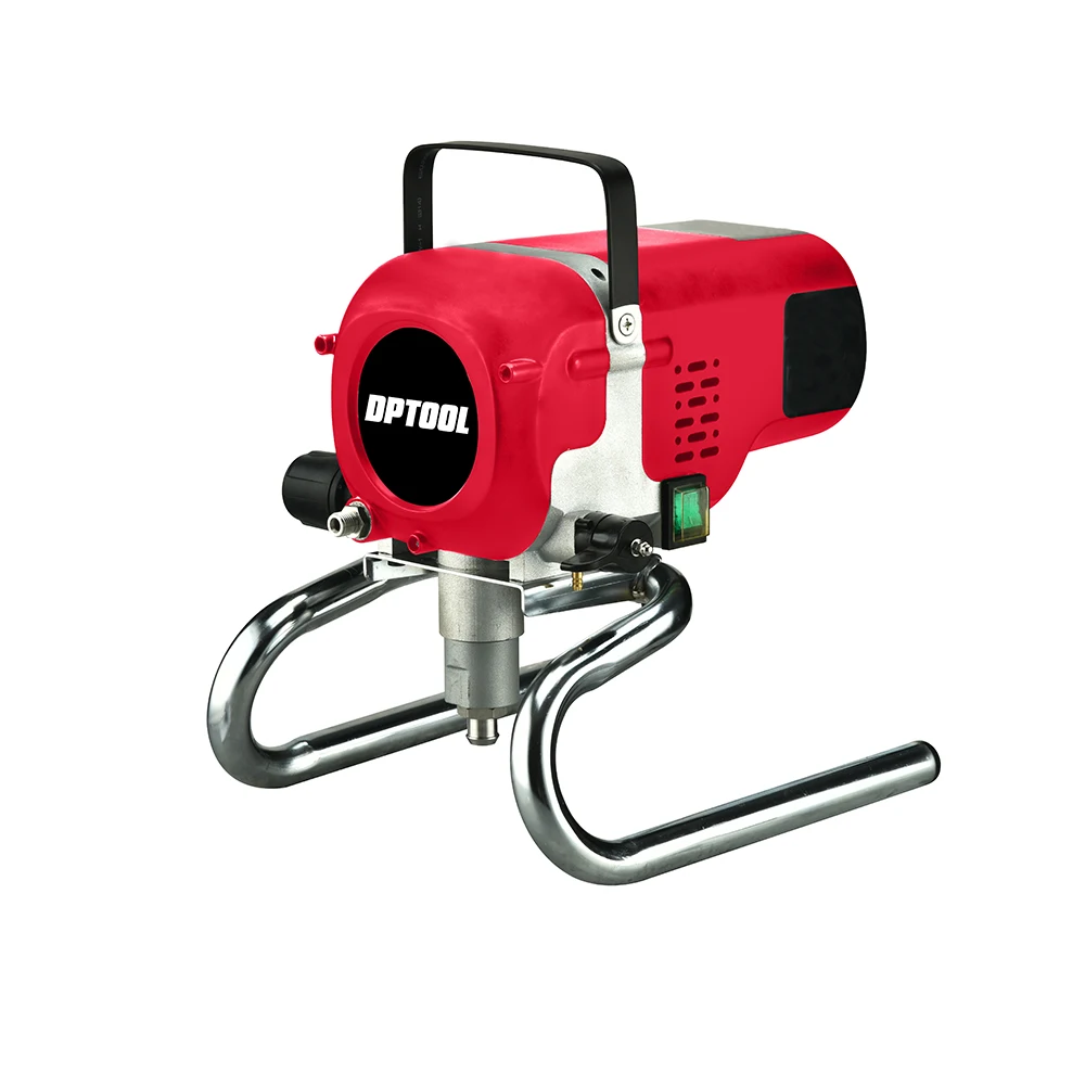 Professional 1000W Industrial Electric Paint Sprayer High-Pressure Airless Wall Mounted Steel Pump DIY Grade 220V 5L Cup Volume