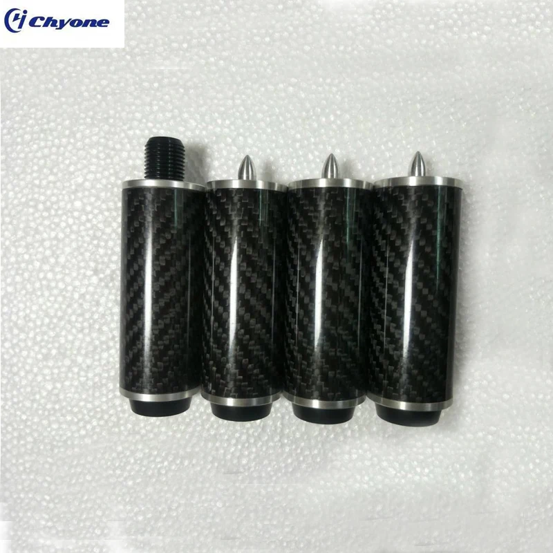 2inch / 4inch carbon fiber glass extension uniloc  joint  for pool cue carom cue