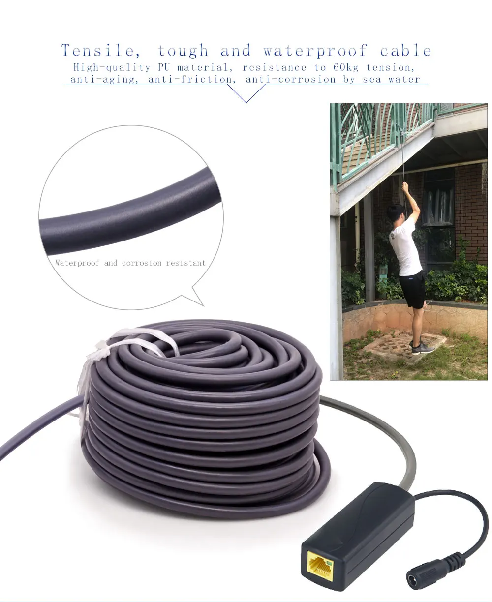 Barlus Высокое качество ночное видение 1080p full HD подводная рыбалка/камера глубокого патрулирования подводная камера видеонаблюдения