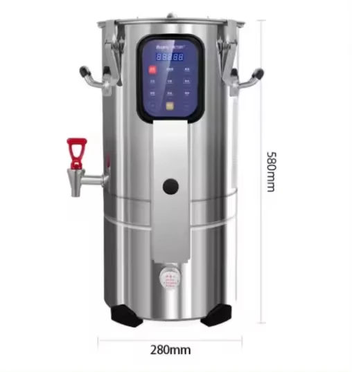 Soybean Milk Machine 11L 13L 15L-50L Capacity With Stirring Heating Function Slurry Separation Automatic Pulping Machine