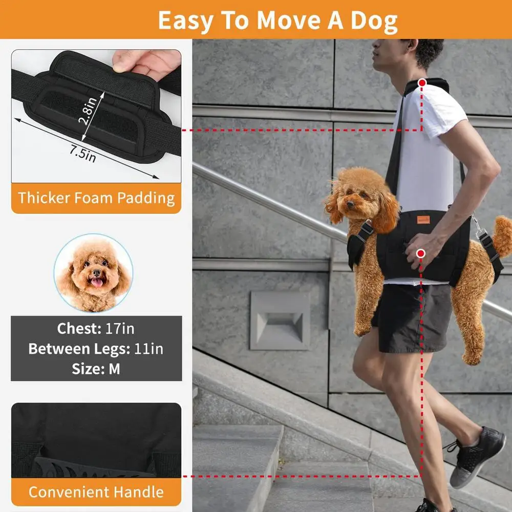 Wholesale Pets Spine Protection Dog Sling Carrier Walk Dog Lift Harness Full Body Support for Assist Adjustable Dog Lift Harness