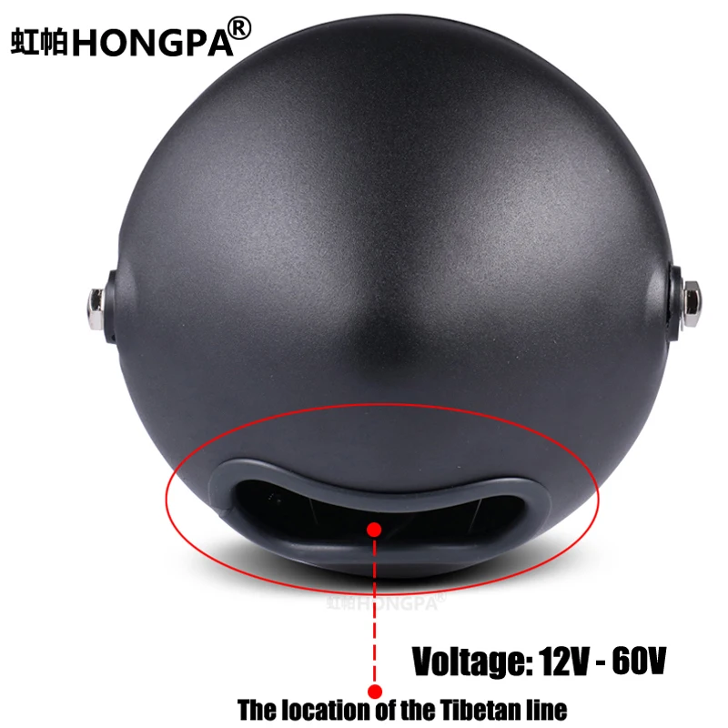 Motorcycle led headlights headlamp projector light For Chopper Bobber