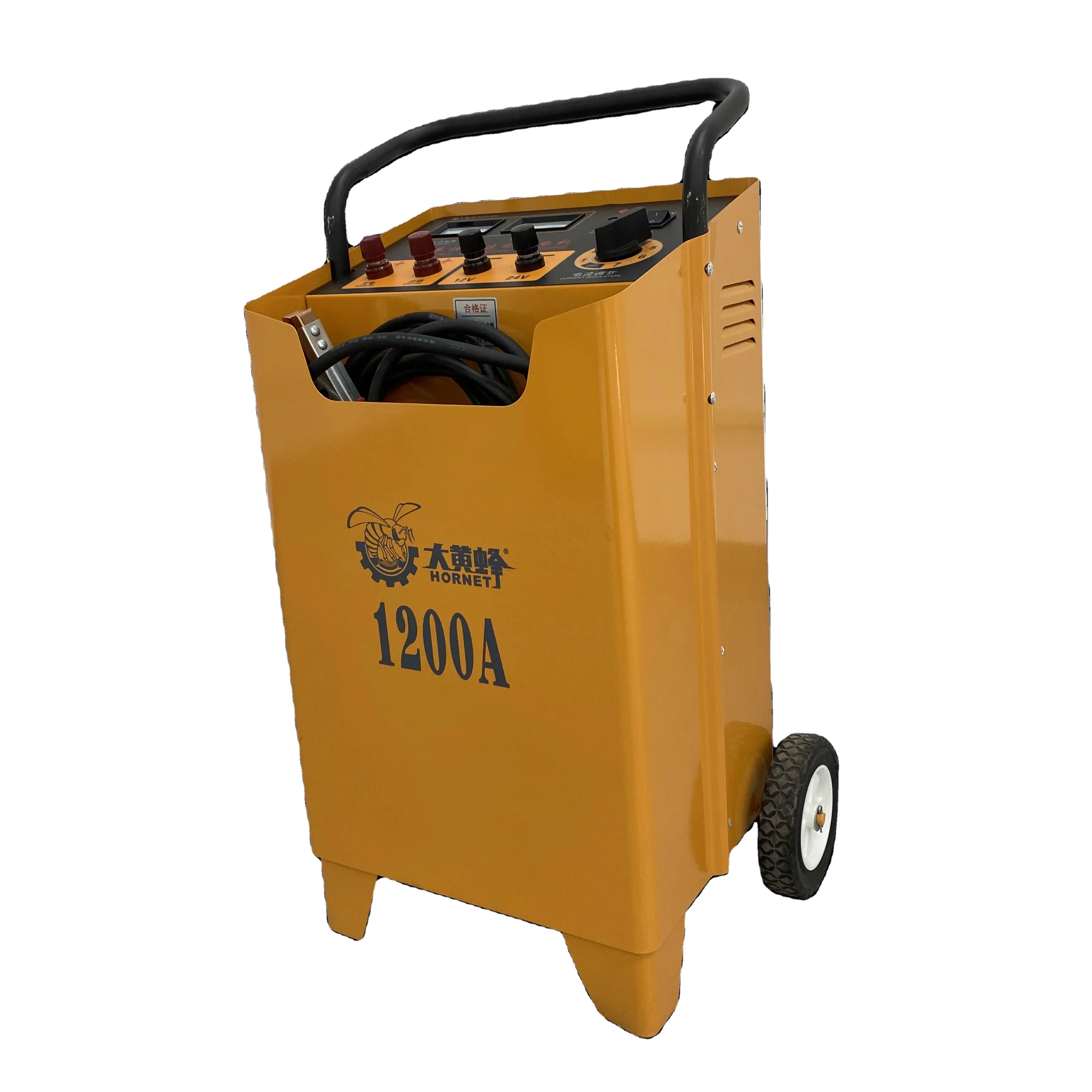 Good quality hot sale light compact single phase ac portable 24v mini car 12 volt battery charger with wheel