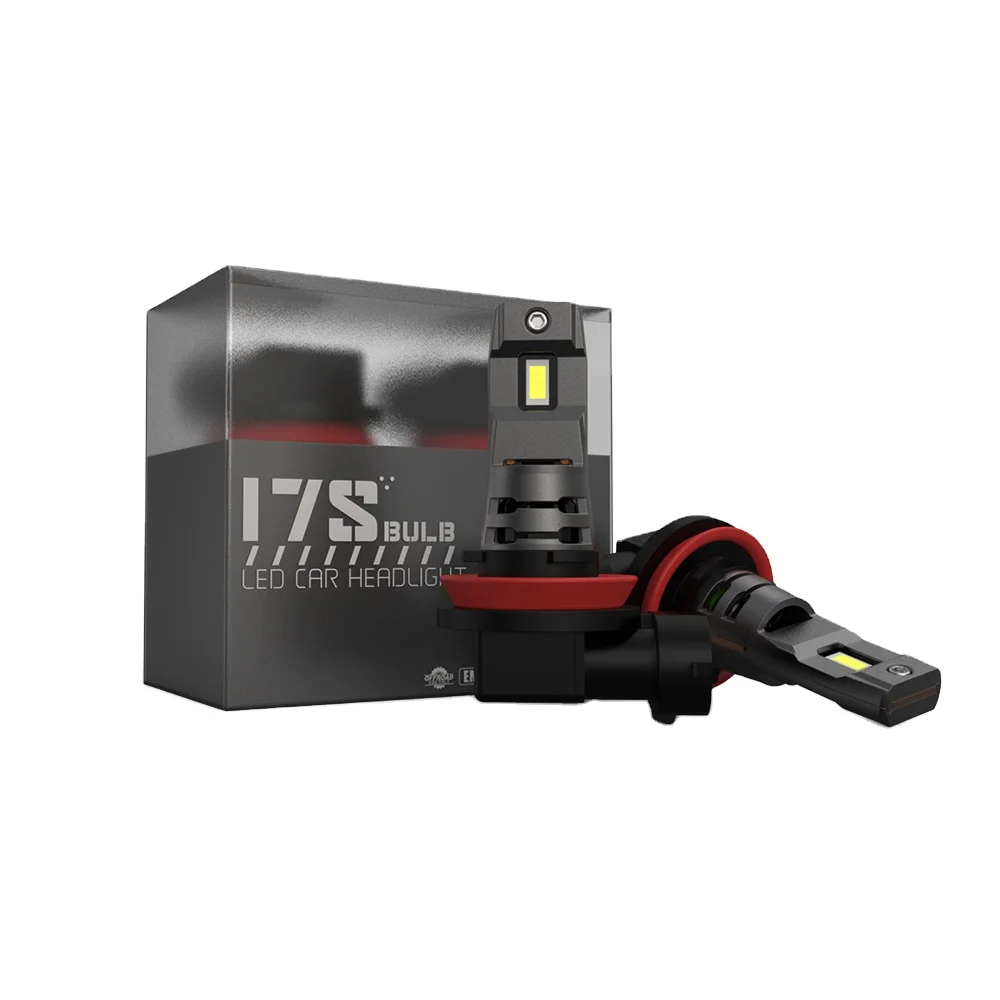 Auto lighting systems I7S h11 h8 h9 30W 3600lm mini size fanless led h11 led bulbs headlights for car headlight