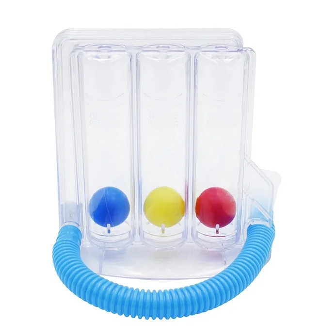 
Medical three-ball deep breathing stimulation spirometer of china manufacture 