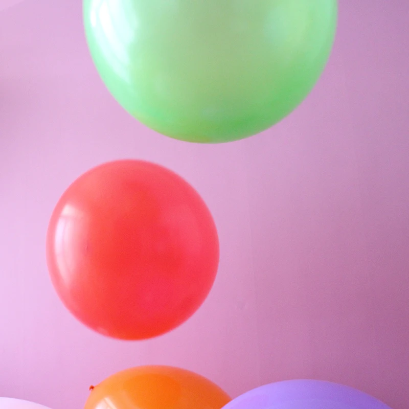 Wholesale party decoration cheap 18 inch multicolor latex balloon