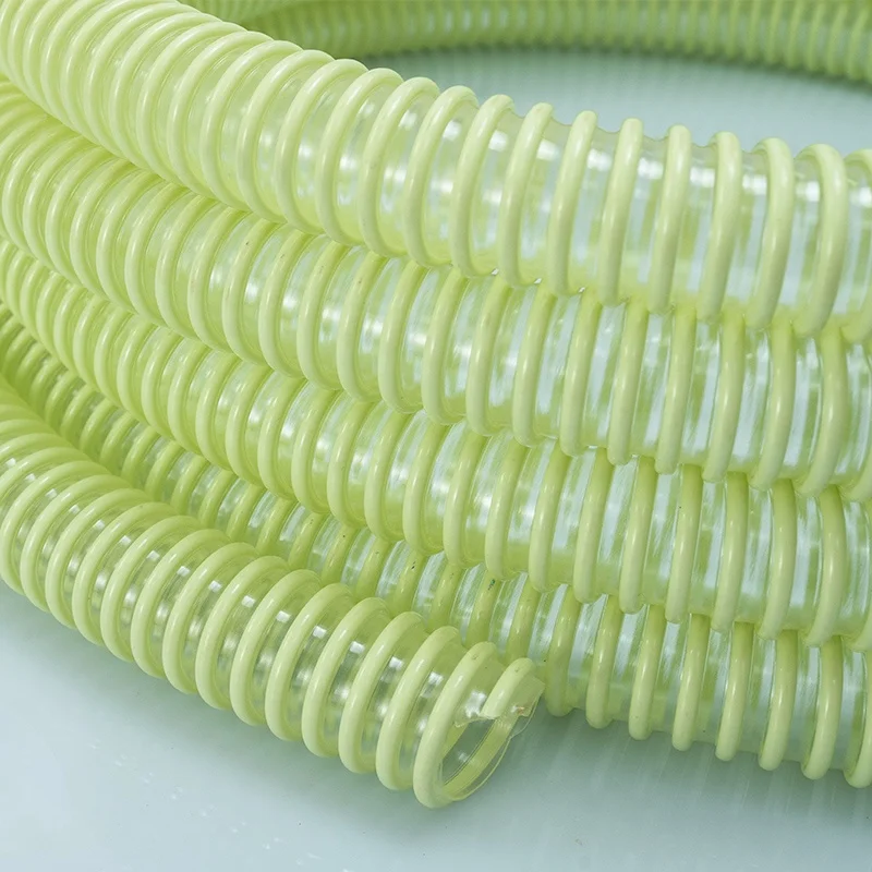 High Resistant Durable Plastic PU PE Air Conditioner Pipe Corrugated Flexible Hose
