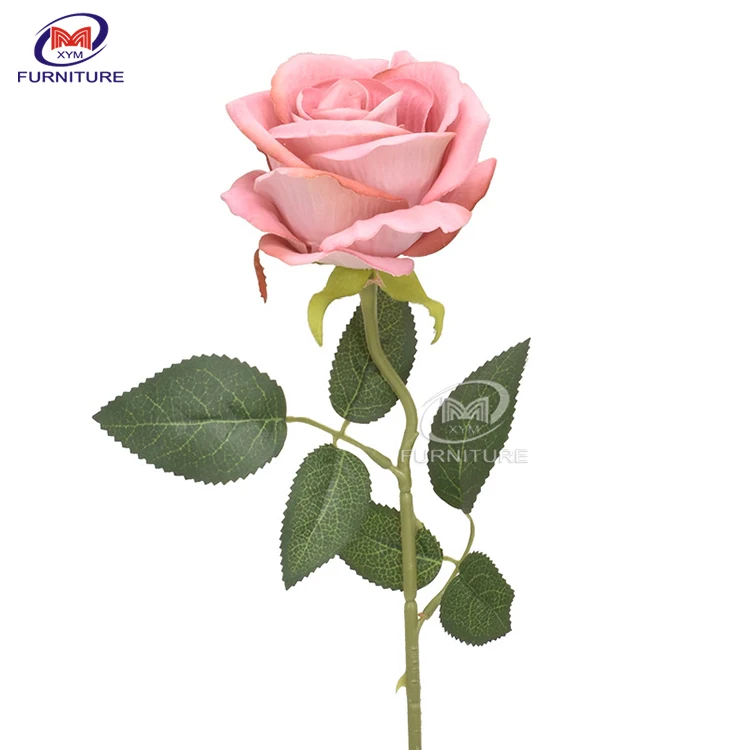 Rosa eterna wedding flowers decorations vintage red rose artificial flowers silk rose artificial flowers for sale