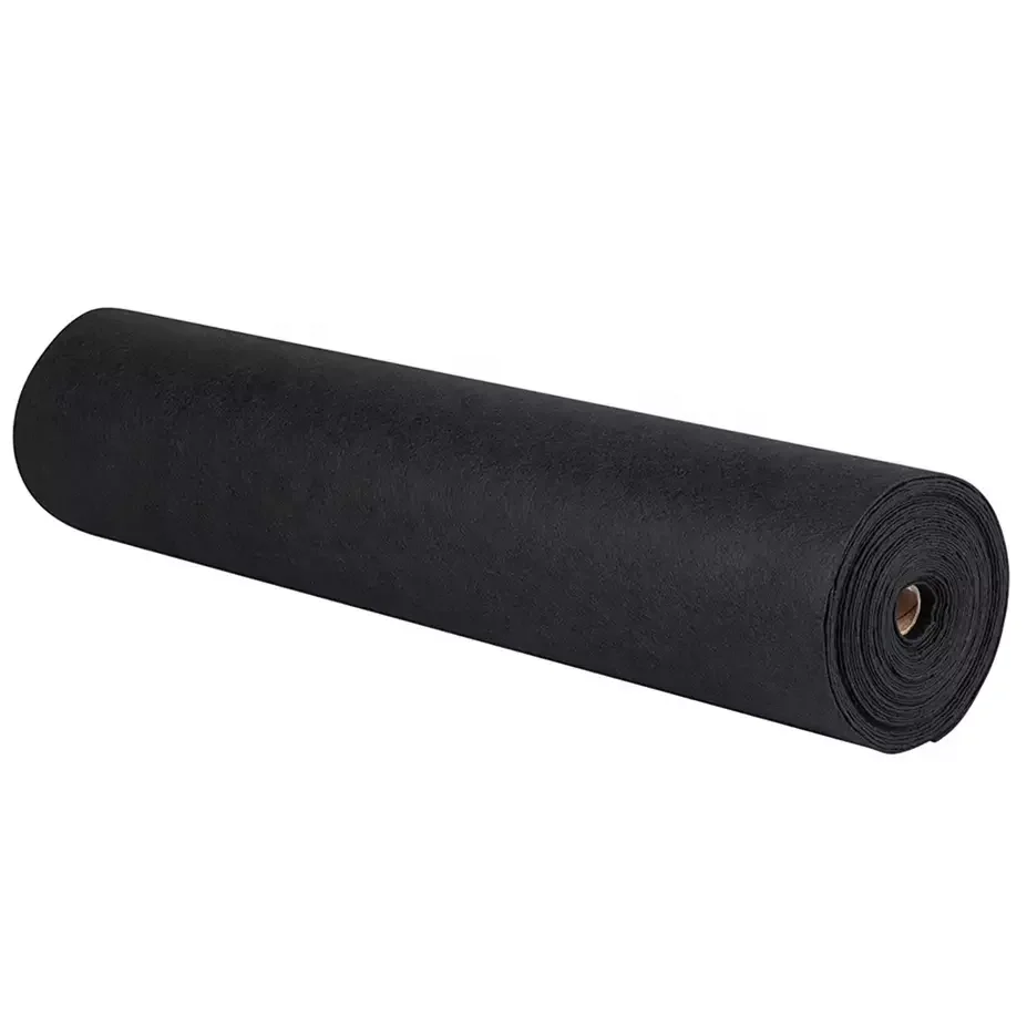 100% BIODEGRADABLE PLA FIBER MULCH MAT WEED BARRIER CLOTH