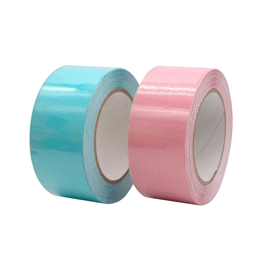PEVA Safety Shower Treads Strips Non-Slip Bath Anti-Skid Tape 50mm Width 5m Length Bath Sticker Pressure Sensitive Solvent
