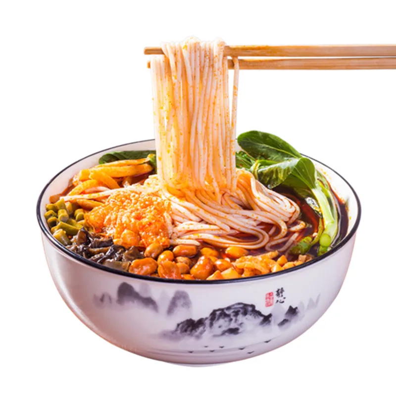 
 Оптовая продажа, большой мешок, 350 г, ручная работа, речная улитка, лапша быстрого риса, Кислая и Пряная, Лучшая цена  