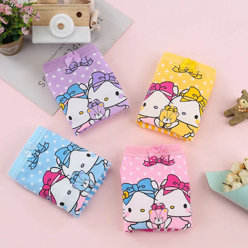 
New Arrival 1-9 Years Cute Cartoon Printing Cotton Girls Underwear Baby Girl Underwear Child Underwear Girl 