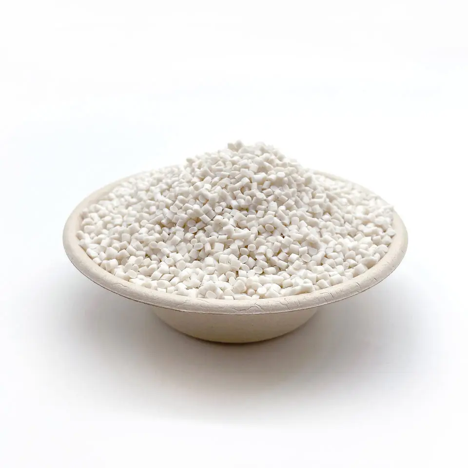 HENGLV Biodegradable Engineering Plastics Virgin Polylactic Acid Pbat Resin/PLA Granules for Garbage Bag