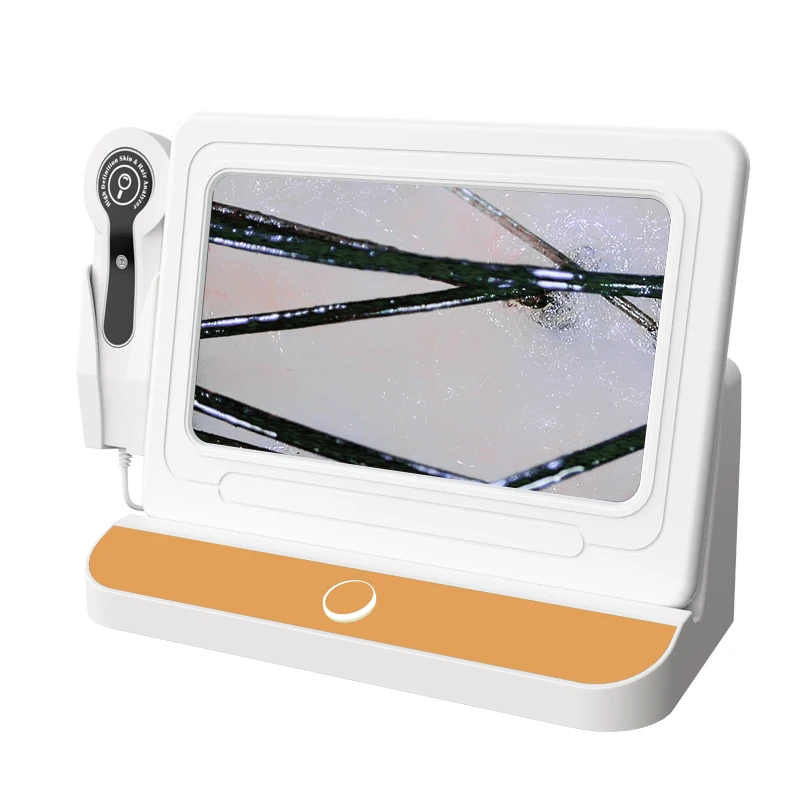Portable HD Scalp Hair Follicles Scanner Detector Hair Analyzer Skin And Scalp Hair Analysis Machine