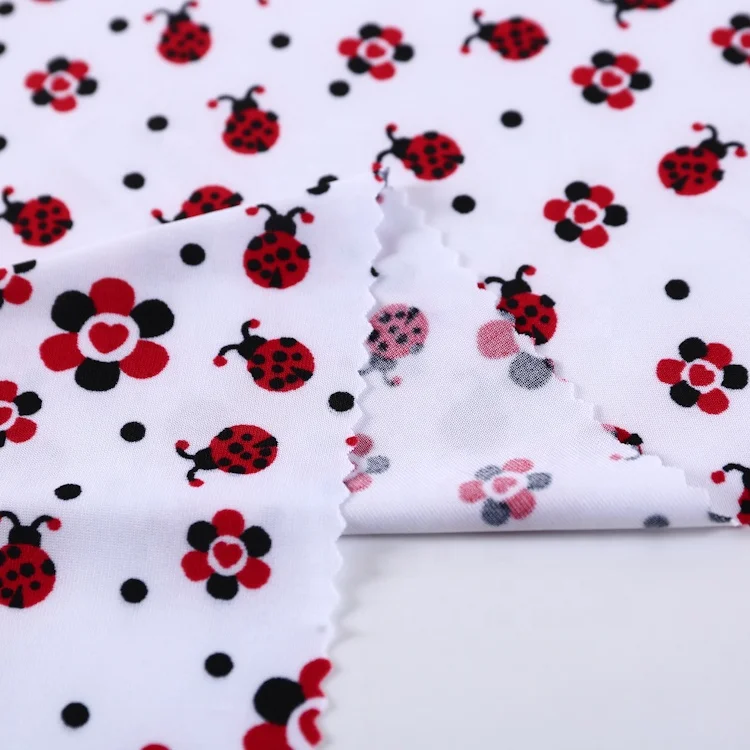 Cheap wholesale FDY printed knitted spandex custom jersey fabric animal print