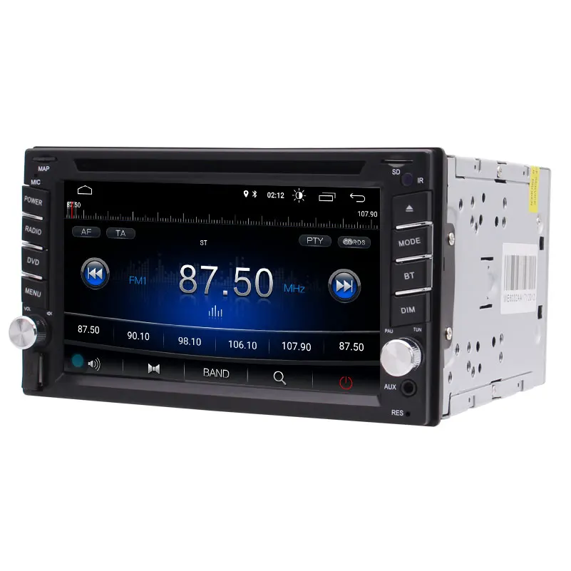 Drop shipping Android 10.0 Car Stereo DVD Player Double Din 6.2' Touch Screen autoradio with carplay android auto