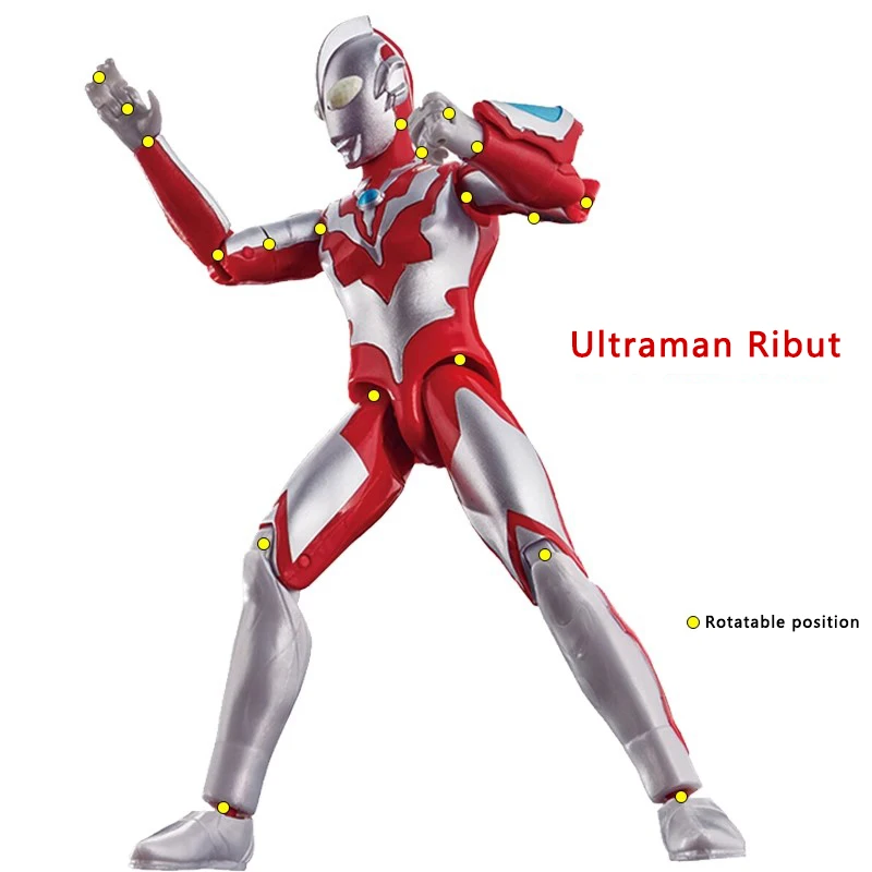 Bandai Ultraman Ribut action figures series Joint rotatable official genuine children toys bargain price wholesale