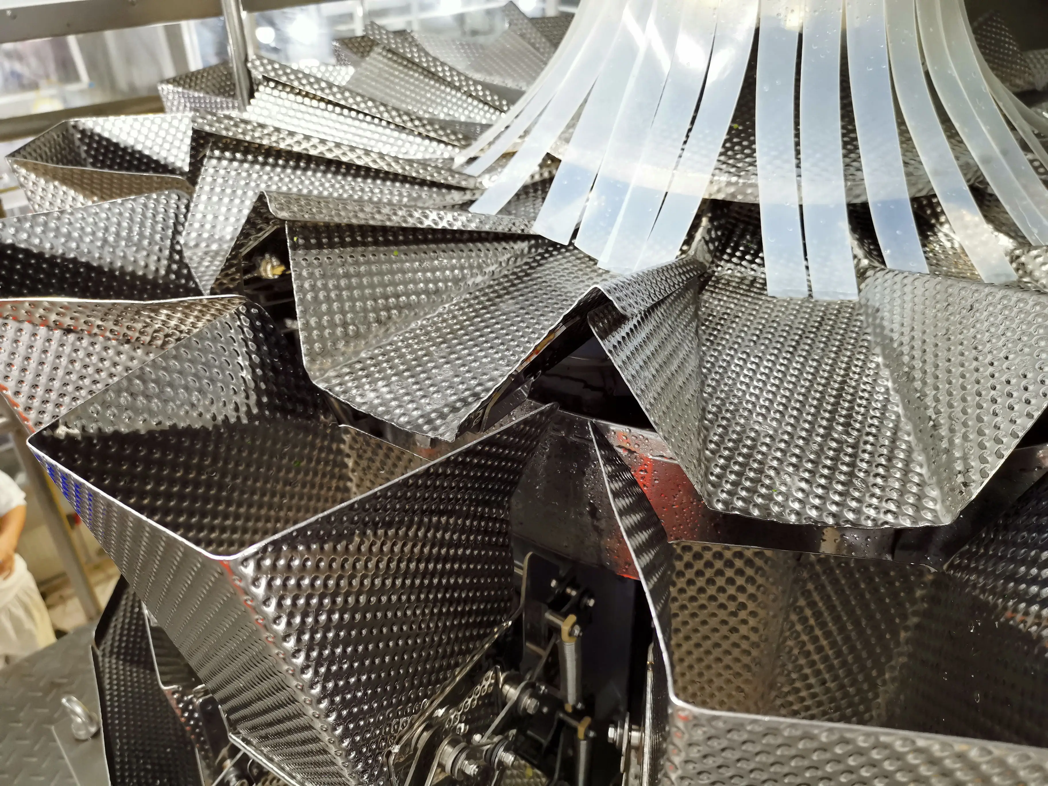 Factory Supplier Jelly Pudding Weighing 300g 500g 10 Heads Multihead Weigher Packaging Machine