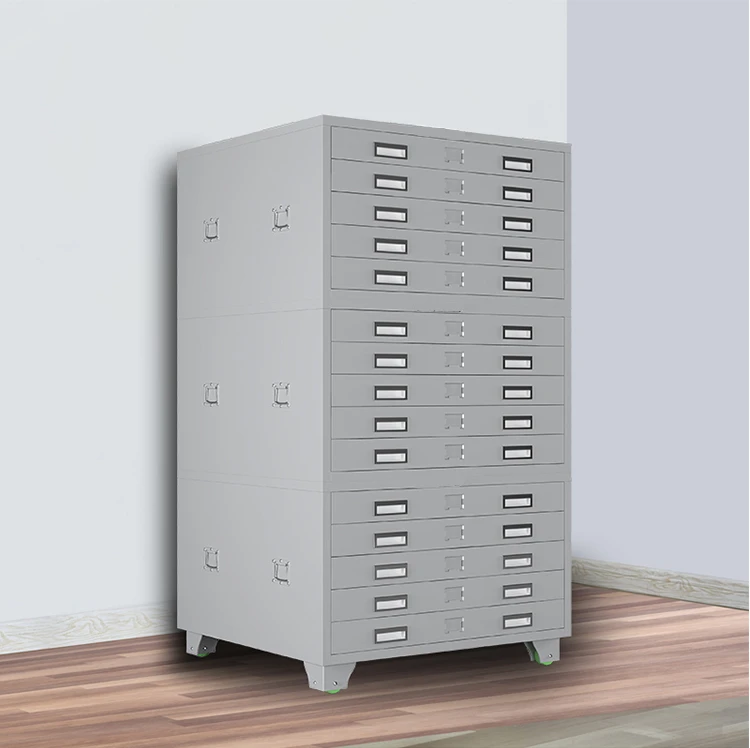A1 A0 size drawings storage filing cabinets art paper storage cabinet  map drawer flat file cabinet