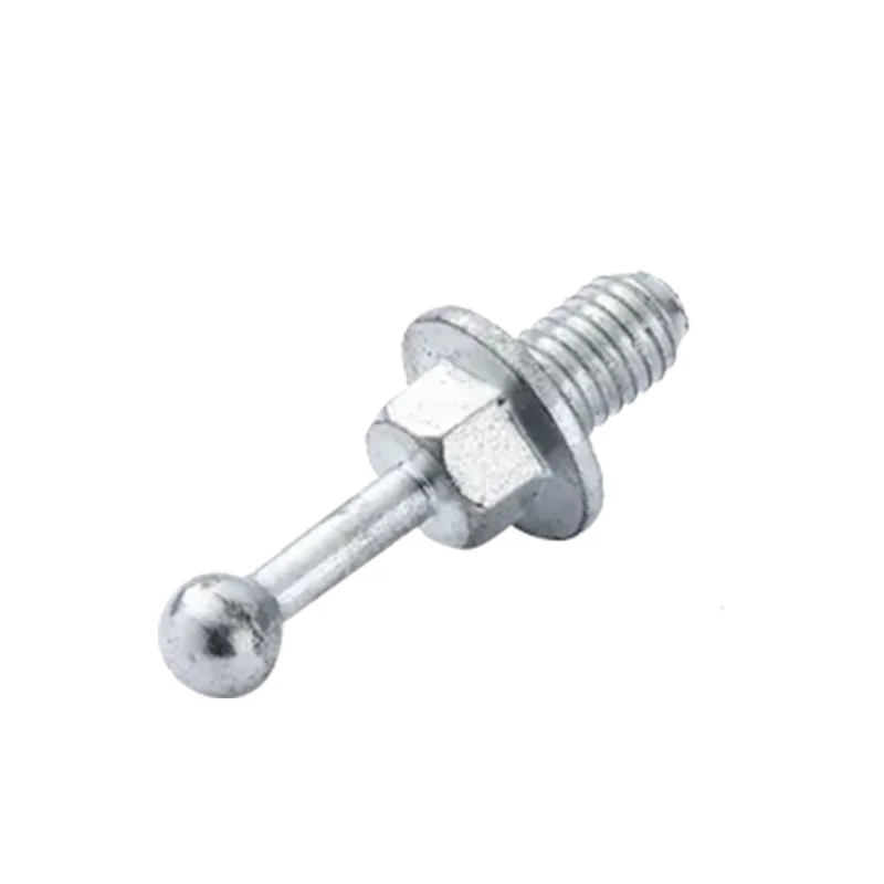 China manufacture Ball head bolt fastener M4M6M8M10 multi-size carbon steel galvanized ball head screw