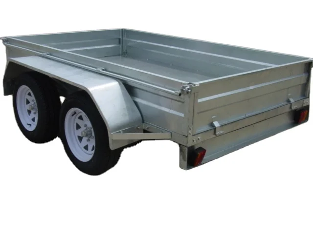 Wholesale Buy Manufacturer Supply Heavy Duty Galvanized 8x5 Tandem box trailer BT080C